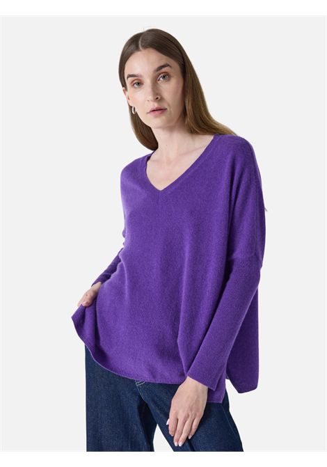 Camille poncho Absolute Cashmere ABSOLUT CASHMERE | Maglieria | ACF202012CGRAPE